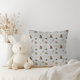 Load image into Gallery viewer, Baby Animals on a White Background Custom Baby and Toddler Bedding - MookyPookyandMuffin