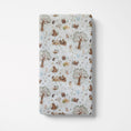 Load image into Gallery viewer, Birthday Celebration in the Forest Custom Baby and Toddler Bedding - MookyPookyandMuffin