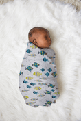 Load image into Gallery viewer, Come Swim with Me in the Sea! Swaddle Blanket - MookyPookyandMuffin