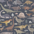 Load image into Gallery viewer, D in for Dinosaur Custom Baby and Toddler Bedding - MookyPookyandMuffin