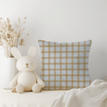 Load image into Gallery viewer, Gingham in Honey Custom Baby and Toddler Bedding - MookyPookyandMuffin