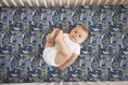 Load image into Gallery viewer, Mysterious Fox at Night Custom Baby and Toddler Bedding - MookyPookyandMuffin