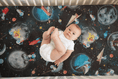 Load image into Gallery viewer, Send Me to Outer Space Custom Baby and Toddler Bedding - MookyPookyandMuffin