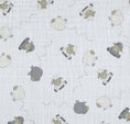 Load image into Gallery viewer, Sleepy Sheepy Crib Sheet + Swaddle Blanket Set - MookyPookyandMuffin