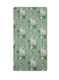 Load image into Gallery viewer, Spring Lambs and Flowers Ready to Ship Crib Sheet - MookyPookyandMuffin