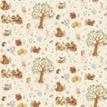 Load image into Gallery viewer, Birthday Celebration in the Forest Custom Baby and Toddler Bedding - MookyPookyandMuffin