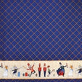 Load image into Gallery viewer, Double Sided Blue Nutcracker Minky Throw 50"x60" - MookyPookyandMuffin