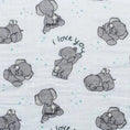 Load image into Gallery viewer, I Love You, Baby Swaddle Blanket - MookyPookyandMuffin