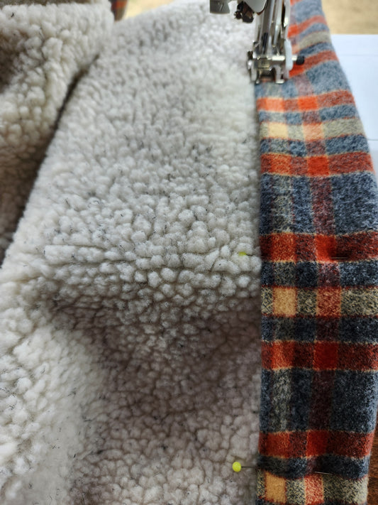 Flannel Sherpa Blanket - MookyPookyandMuffin