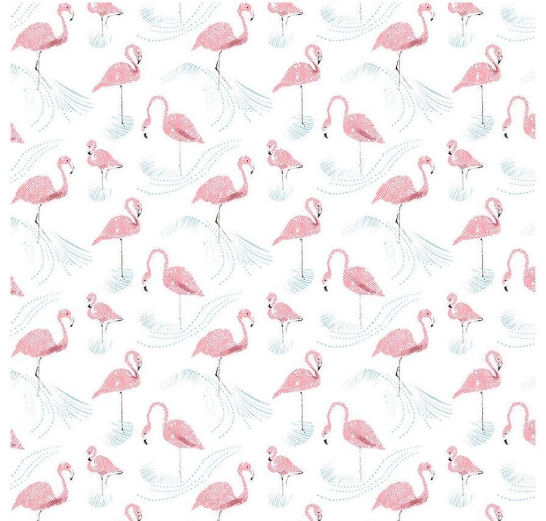 Flamingo Fun Custom Baby and Toddler Bedding - MookyPookyandMuffin