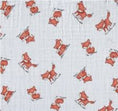 Load image into Gallery viewer, Fox Friends Crib Sheet + Swaddle Blanket - MookyPookyandMuffin
