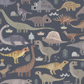Load image into Gallery viewer, D in for Dinosaur Custom Baby and Toddler Bedding - MookyPookyandMuffin
