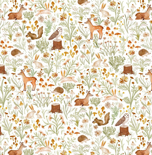 In the Wild Wood Custom Baby and Toddler Bedding - MookyPookyandMuffin