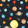 Load image into Gallery viewer, Planets Custom Baby and Toddler Bedding - MookyPookyandMuffin

