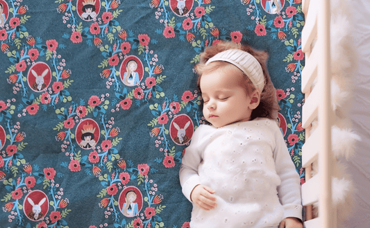 Alice in Wonderland Bedding in Green Baby and Toddler Bedding - MookyPookyandMuffin