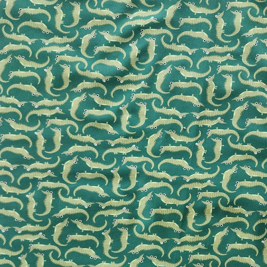 Alligators  No Fighting No Biting Baby and Toddler Bedding - MookyPookyandMuffin