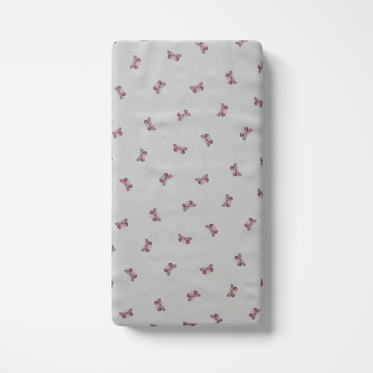 Pink Butterfly Custom Baby and Toddler Bedding - MookyPookyandMuffin