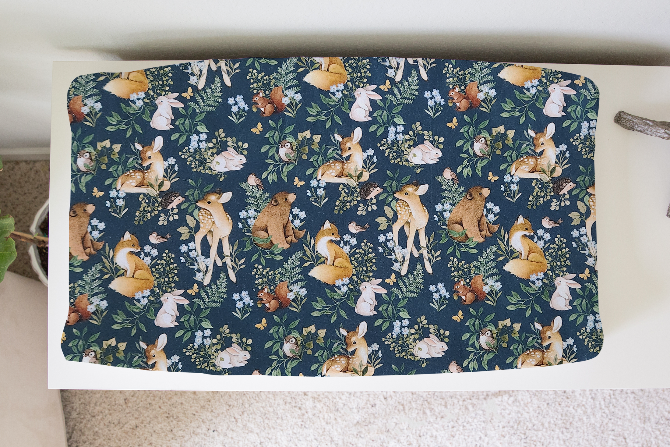 Forest Animals Custom Baby and Toddler Bedding - MookyPookyandMuffin