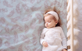 Load image into Gallery viewer, Pink Floating Feathers Custom Baby and Toddler Bedding
