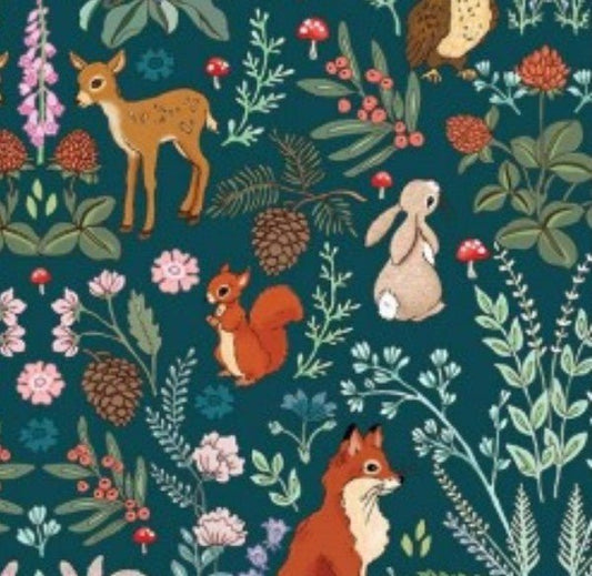 Woodland Custom Baby and Toddler Bedding - MookyPookyandMuffin