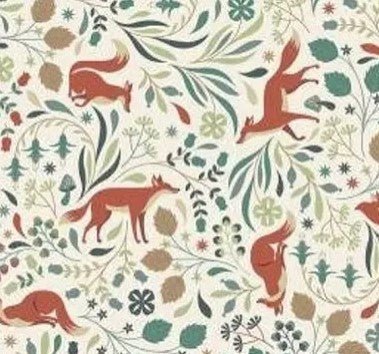 Fox Friends Crib Sheet + Swaddle Blanket - MookyPookyandMuffin