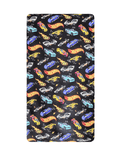 Load image into Gallery viewer, Hot Wheels in Black Handmade Baby and Toddler Bedding - MookyPookyandMuffin
