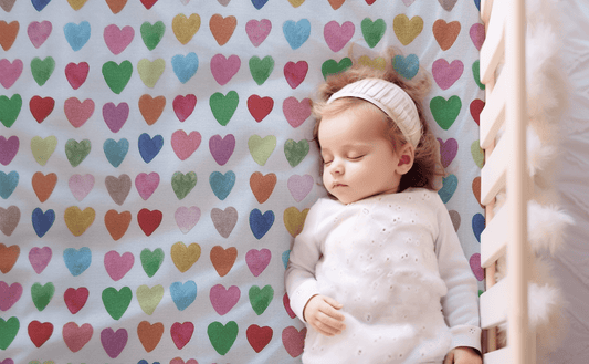 I Heart You Custom Baby and Toddler Bedding - MookyPookyandMuffin