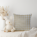 Load image into Gallery viewer, Gingham in Honey Custom Baby and Toddler Bedding
