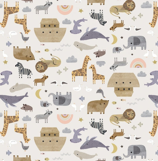 Noah's Ark Custom Baby and Toddler Bedding - MookyPookyandMuffin