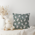 Load image into Gallery viewer, Organic Bunnies in Foliage Custom Baby and Toddler Bedding
