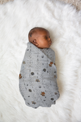 Load image into Gallery viewer, Owl and Fox Treetop Fun Swaddle Blanket
