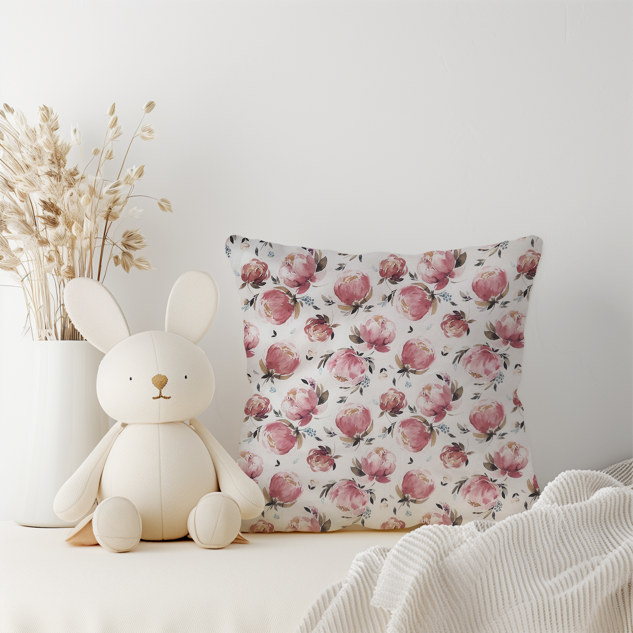 Peony Elegance Floral Custom Baby and Toddler Bedding