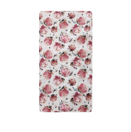 Peony Elegance Floral Custom Baby and Toddler Bedding - MookyPookyandMuffin