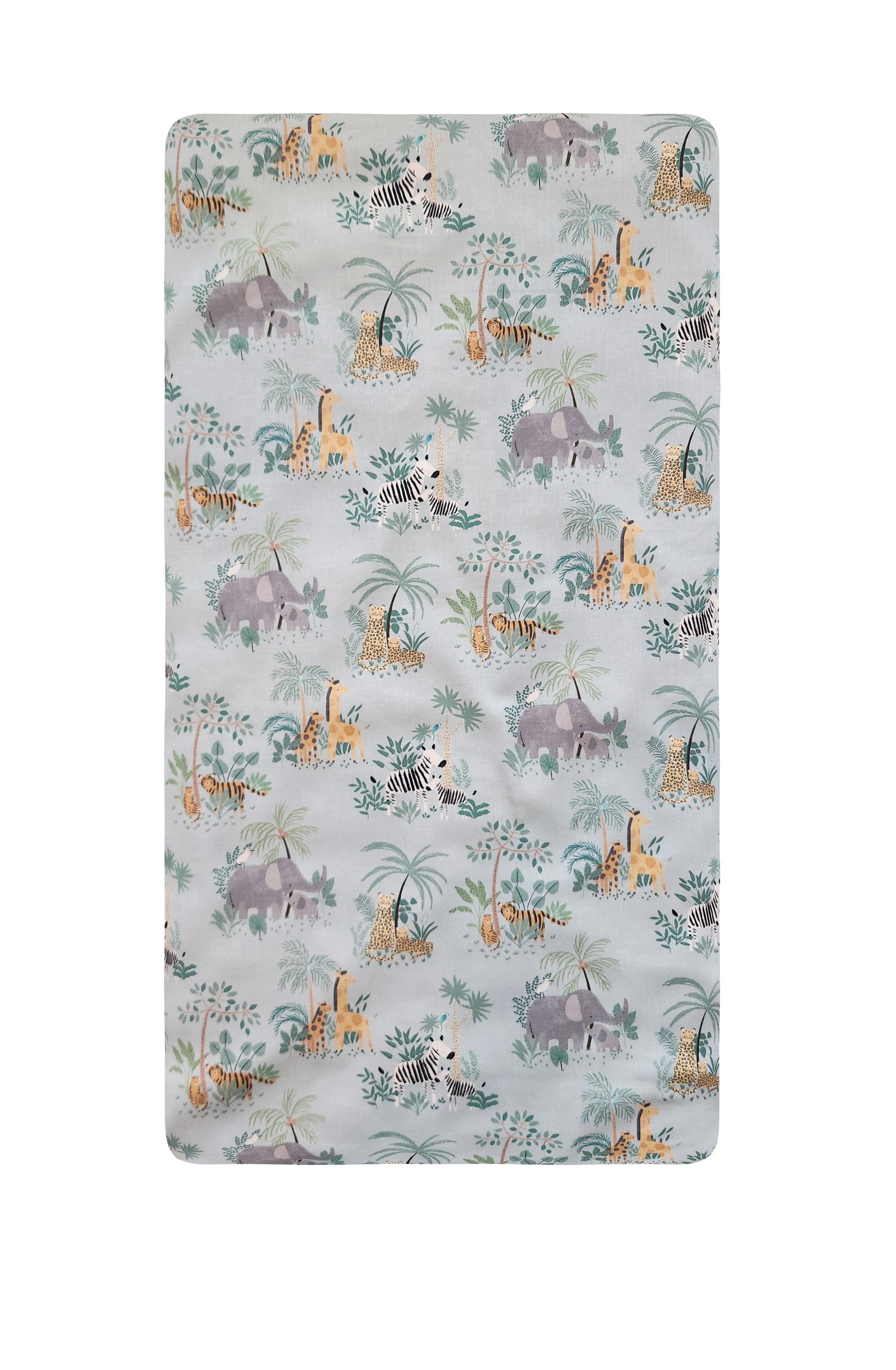 Safari Fun in Mint Baby and Toddler Bedding