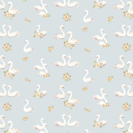 Swan Song Custom Baby and Toddler Bedding - MookyPookyandMuffin