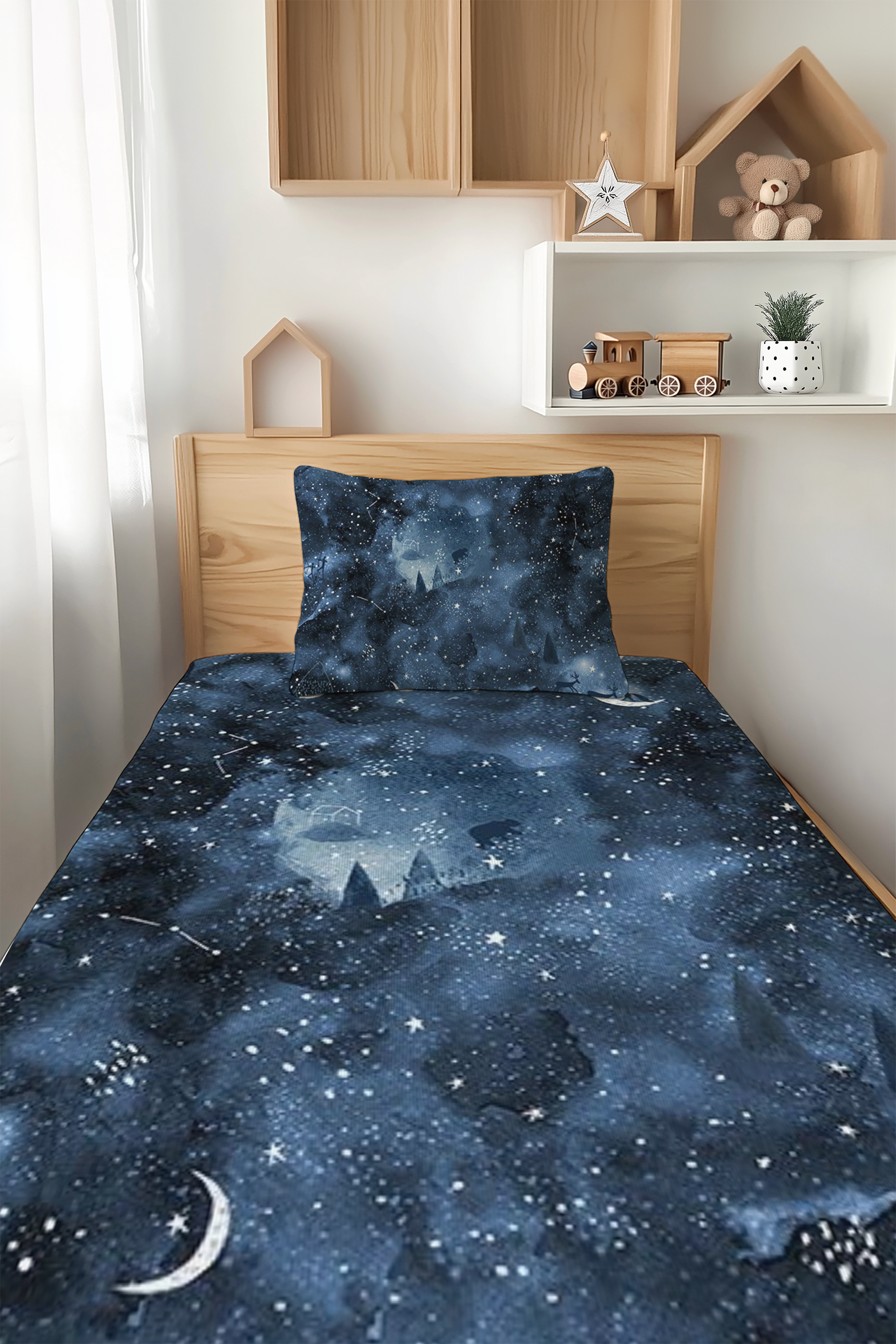 Stellar Dreams Twin Sheet Set