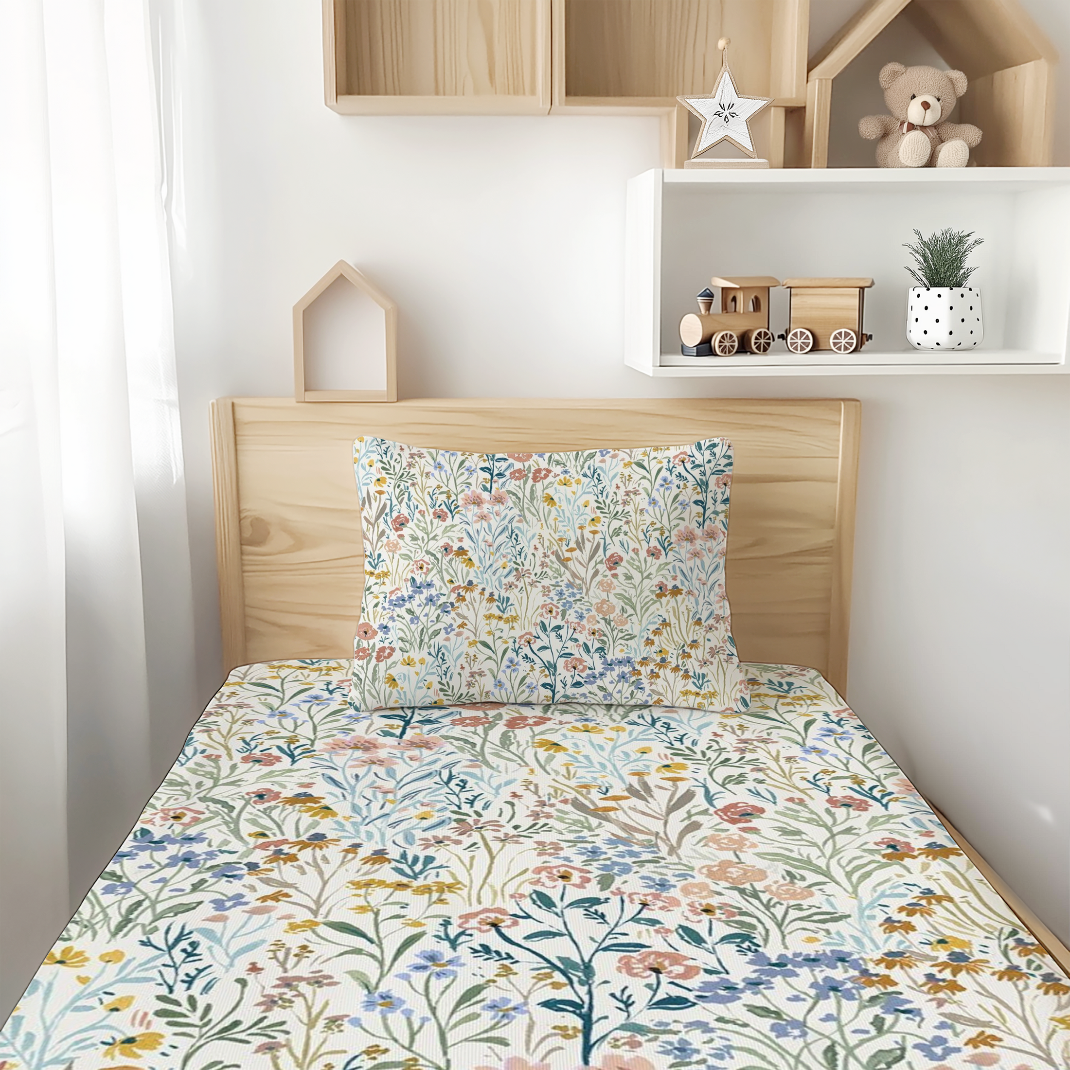 Twin Sheet Set Wildflowers