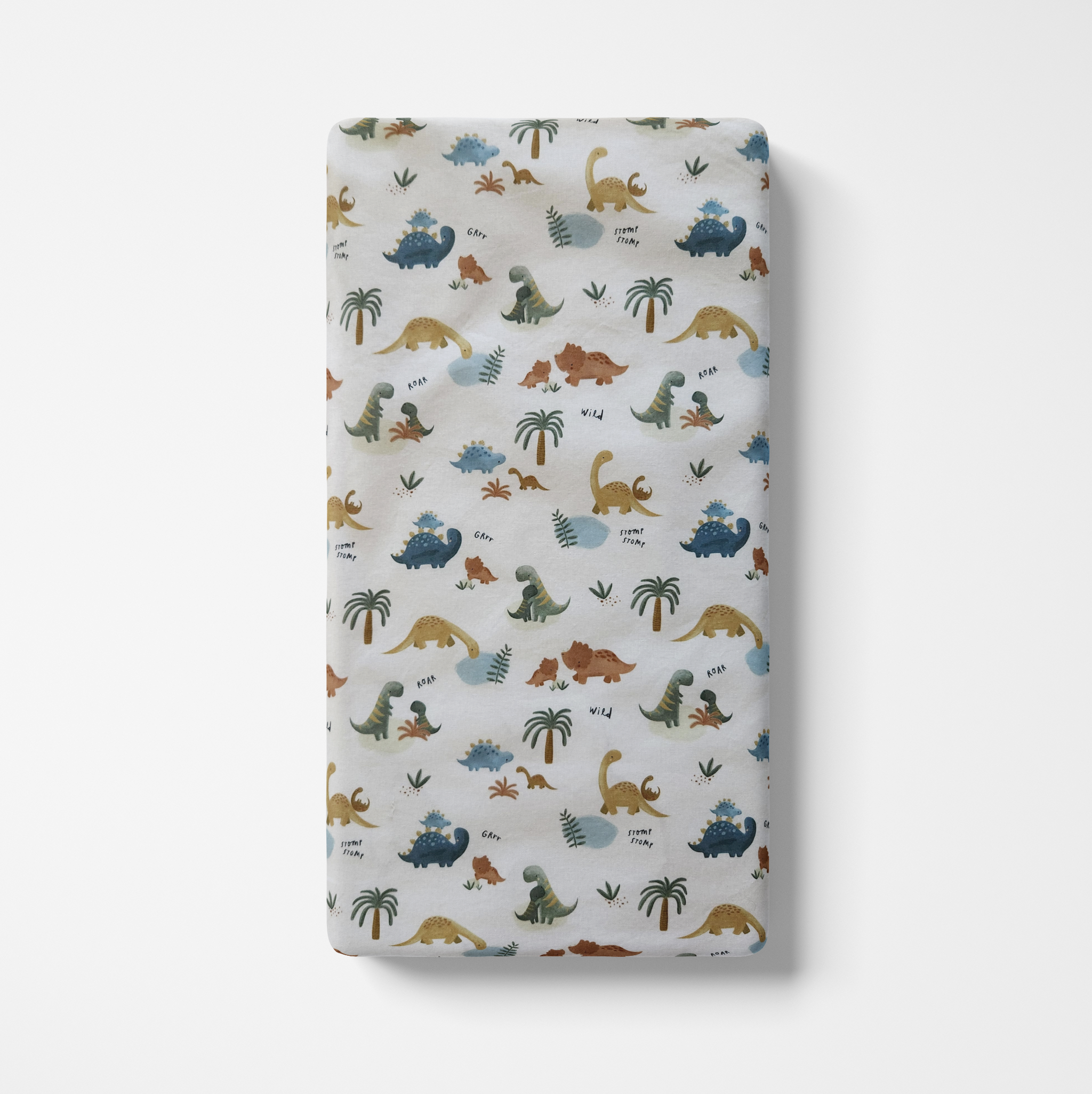 Mommy and Daddy and Baby Dinosaurs Custom Baby and Toddler Bedding - MookyPookyandMuffin