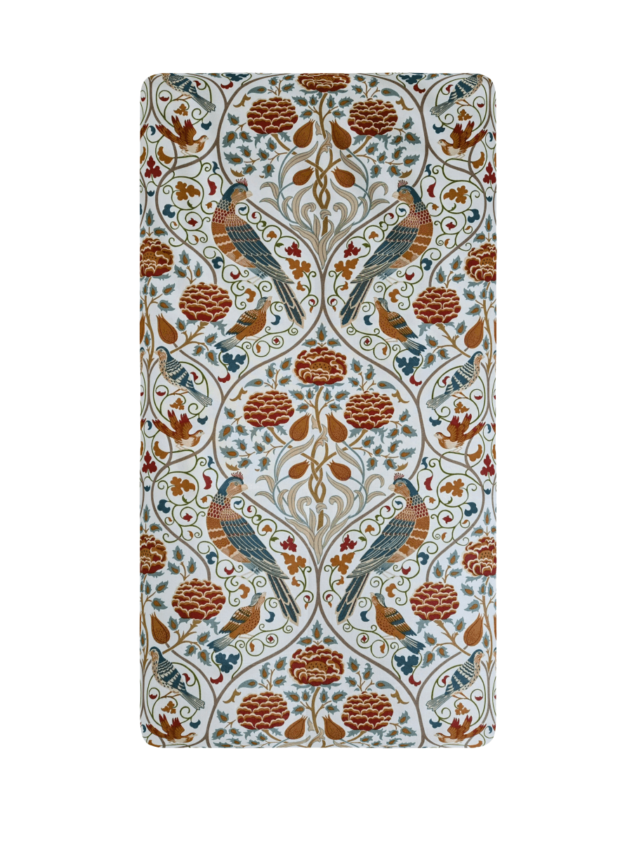 William Morris Orkney Pheasant Handmade Baby and Toddler Bedding - MookyPookyandMuffin