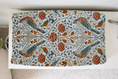 Load image into Gallery viewer, William Morris Orkney Pheasant Handmade Baby and Toddler Bedding - MookyPookyandMuffin
