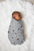 Load image into Gallery viewer, Woodland Friends Ready to Ship Swaddle Blanket - MookyPookyandMuffin
