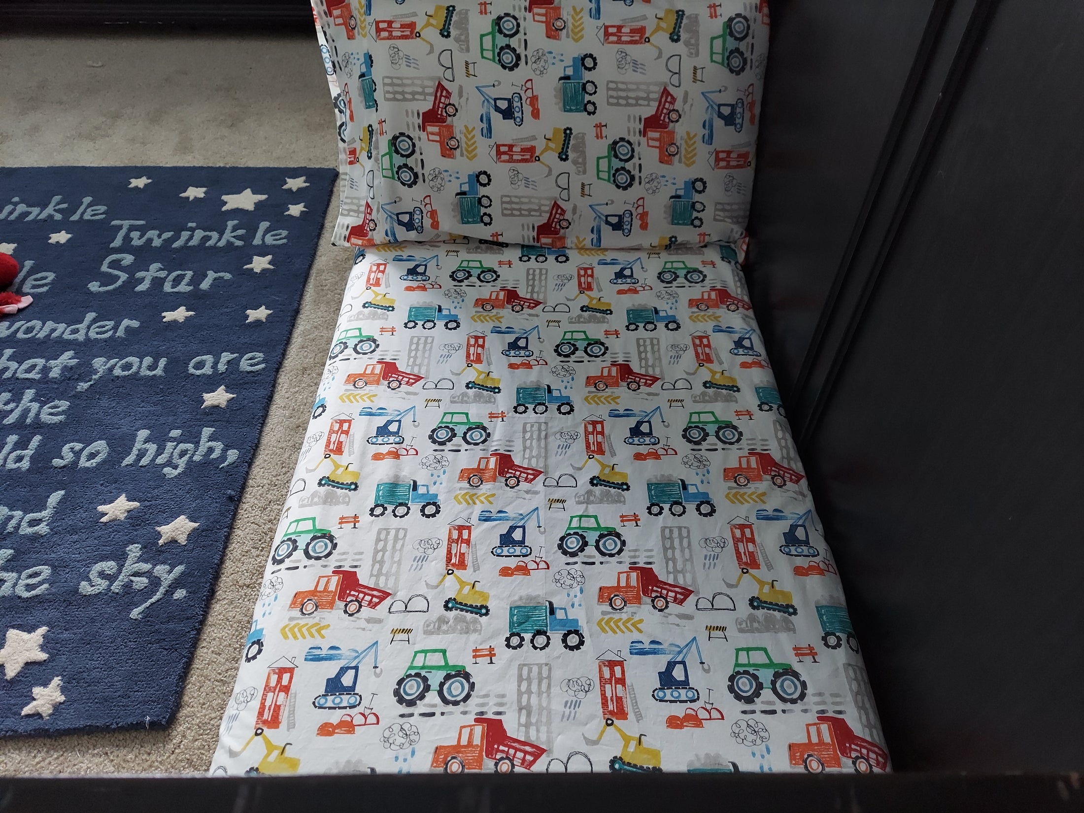 Diggers and Dumpers Custom Baby and Toddler Bedding - MookyPookyandMuffin