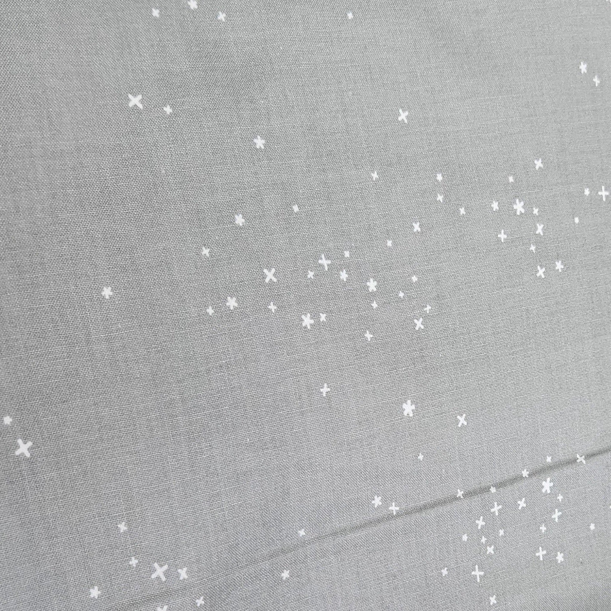 Silver and Stars Custom Baby and Toddler Bedding - MookyPookyandMuffin
