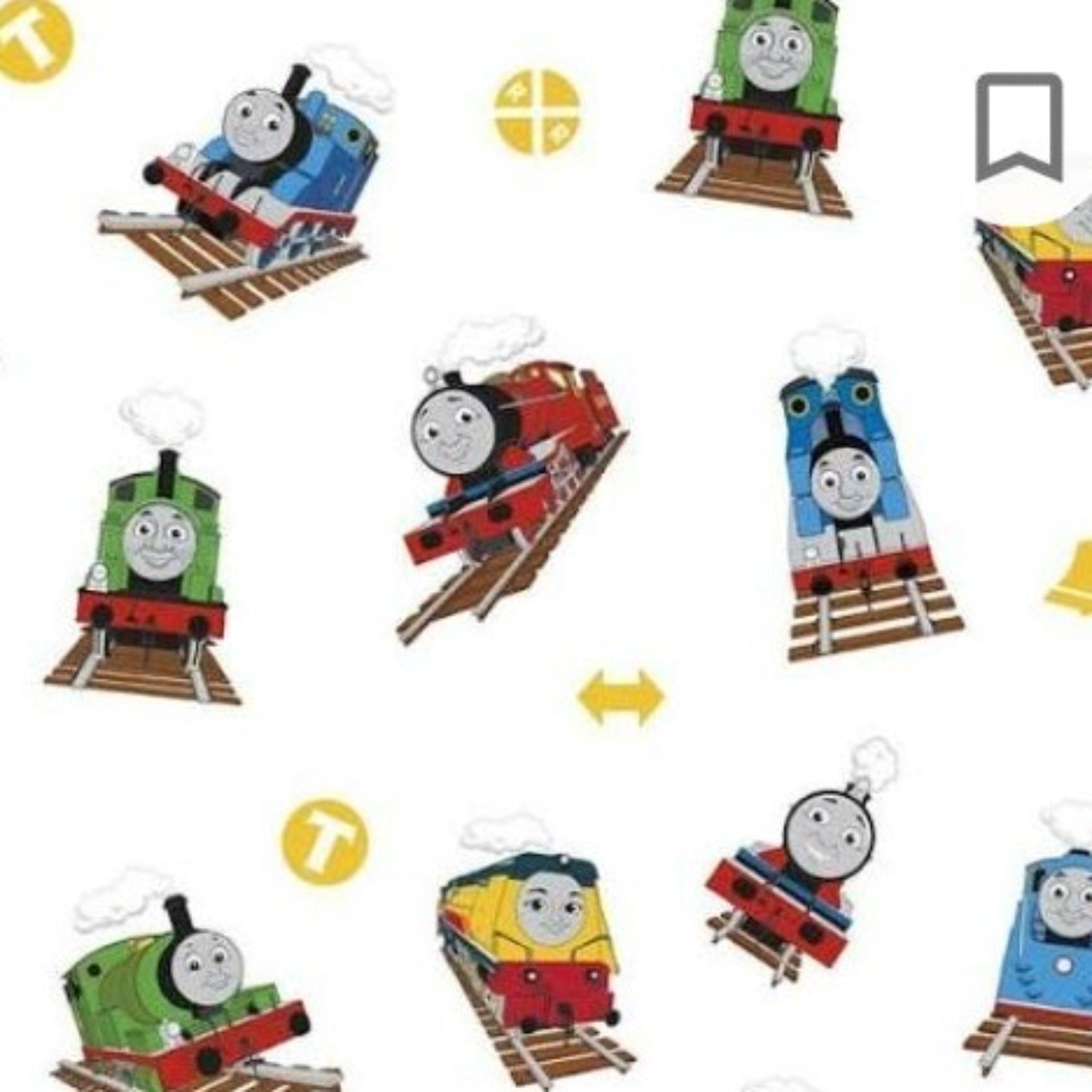 Thomas the Train Custom Baby and Toddler Bedding - MookyPookyandMuffin
