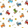 Load image into Gallery viewer, Tractors are Fun Custom Baby and Toddler Bedding - MookyPookyandMuffin

