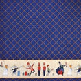 Load image into Gallery viewer, Double Sided Blue Nutcracker Minky Throw 50"x60" - MookyPookyandMuffin
