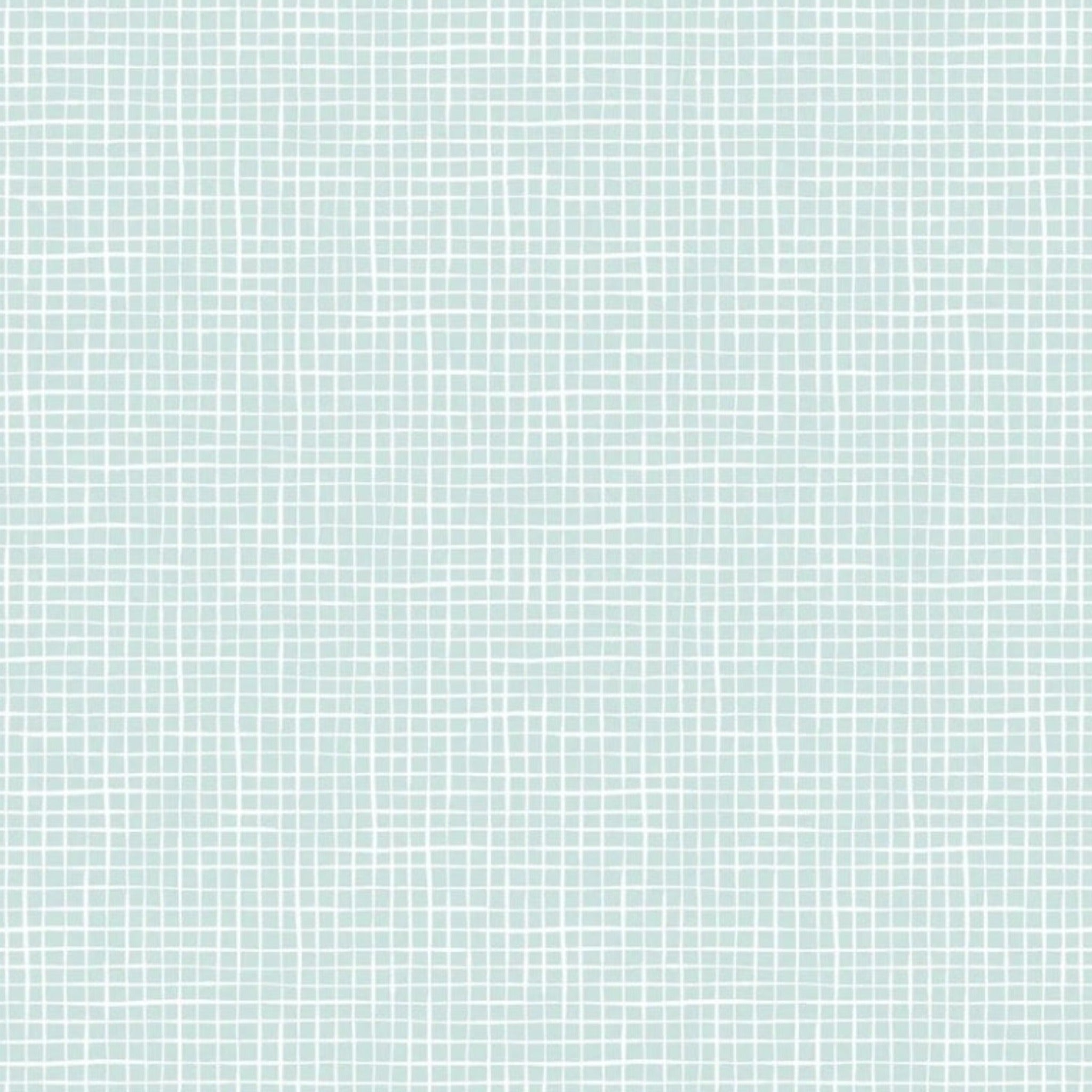 Bella Bunny and Bear Pale Blue Check Quilting Cotton - MookyPookyandMuffin