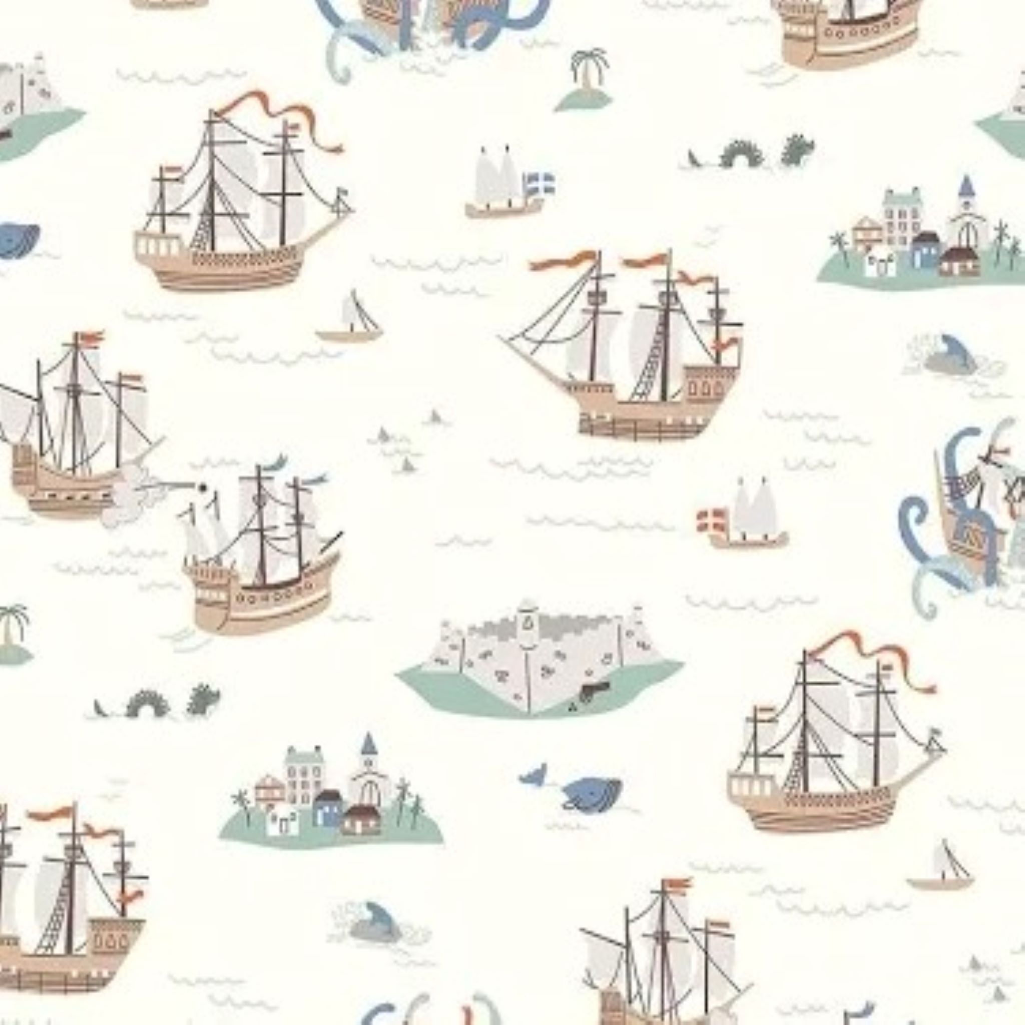 Hoist the Sails Custom Baby and Toddler Bedding - MookyPookyandMuffin