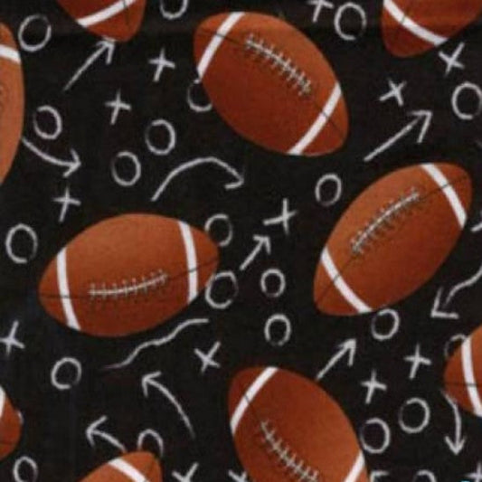 Football X's and O's Custom Baby and Toddler Bedding - MookyPookyandMuffin