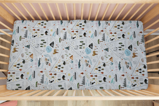 Adventure Above and Below Custom Baby and Toddler Bedding - MookyPookyandMuffin